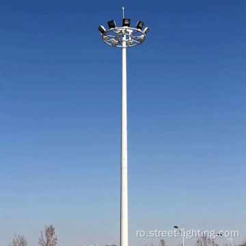 LED High Mast Lighting Pol pentru terenul de fotbal